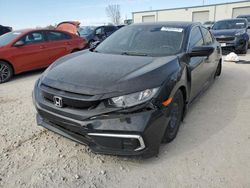 Salvage cars for sale from Copart Kansas City, KS: 2020 Honda Civic LX