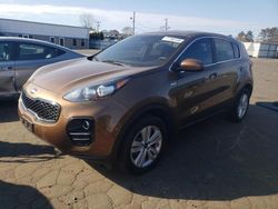 Salvage cars for sale at New Britain, CT auction: 2017 KIA Sportage LX