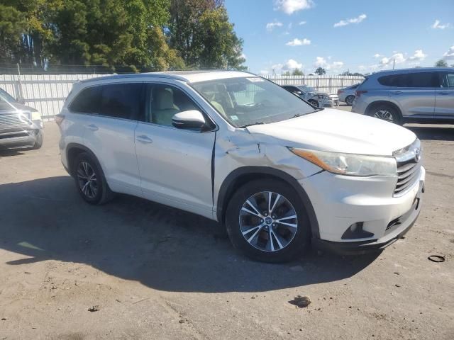 2016 Toyota Highlander XLE