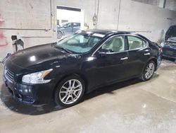 Salvage cars for sale at Ham Lake, MN auction: 2011 Nissan Maxima S