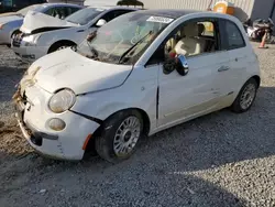 Salvage cars for sale at Spartanburg, SC auction: 2015 Fiat 500 Lounge