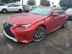 Lexus salvage cars for sale: 2015 Lexus RC 350