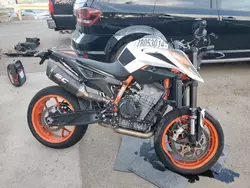 Salvage cars for sale from Copart Albuquerque, NM: 2021 KTM 890 Duke R