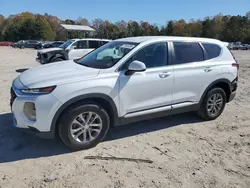 Vehiculos salvage en venta de Copart Charles City, VA: 2019 Hyundai Santa FE SE