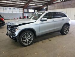 Salvage cars for sale at East Granby, CT auction: 2021 Mercedes-Benz GLC 300 4matic