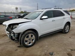 Chevrolet Vehiculos salvage en venta: 2015 Chevrolet Equinox LTZ