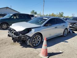 Salvage cars for sale from Copart Pekin, IL: 2019 Hyundai Sonata Limited Turbo