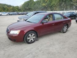 Salvage cars for sale at North Billerica, MA auction: 2009 Hyundai Sonata GLS