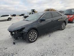 Salvage cars for sale at Taylor, TX auction: 2015 Toyota Camry LE