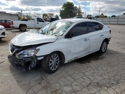 Salvage cars for sale at Lexington, KY auction: 2019 Nissan Sentra S