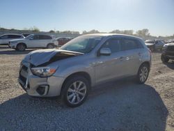 Salvage cars for sale at Kansas City, KS auction: 2015 Mitsubishi Outlander Sport SE