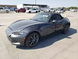 2016 Mazda MX-5 Miata Grand Touring en venta en Grand Prairie, TX