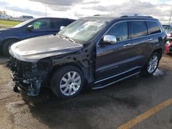 Salvage cars for sale at Woodhaven, MI auction: 2014 Jeep Grand Cherokee Summit