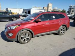 Salvage cars for sale at New Orleans, LA auction: 2013 Hyundai Santa FE GLS