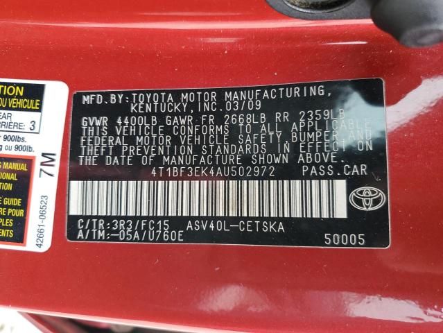 2010 Toyota Camry Base