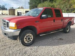 Salvage trucks for sale at Knightdale, NC auction: 2001 Ford F250 Super Duty