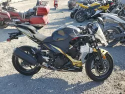 Salvage motorcycles for sale at Wichita, KS auction: 2021 Kawasaki EX400