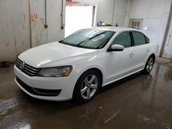 Volkswagen salvage cars for sale: 2014 Volkswagen Passat SE