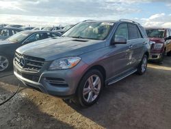 Salvage cars for sale from Copart Arcadia, FL: 2015 Mercedes-Benz ML 350