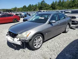 Salvage cars for sale at Memphis, TN auction: 2010 Infiniti M35 Base