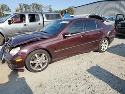 Salvage cars for sale at China Grove, NC auction: 2007 Mercedes-Benz C 230