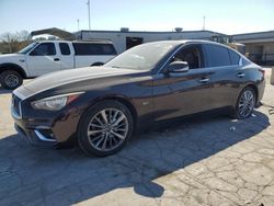 Salvage cars for sale at Lebanon, TN auction: 2018 Infiniti Q50 Luxe