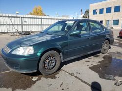 Carros salvage a la venta en subasta: 1999 Honda Civic EX