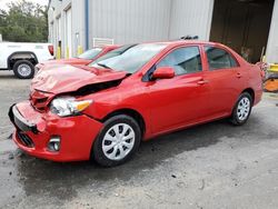 Toyota salvage cars for sale: 2013 Toyota Corolla Base