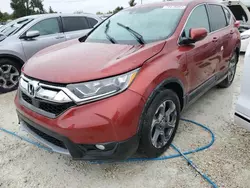 Salvage cars for sale at Arcadia, FL auction: 2019 Honda CR-V EX