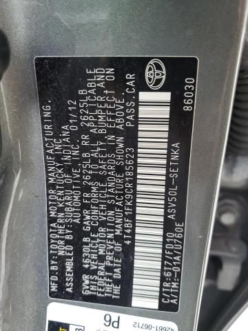 2012 Toyota Camry Base