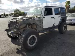 Carros salvage sin ofertas aún a la venta en subasta: 2012 Jeep Wrangler Unlimited Sport