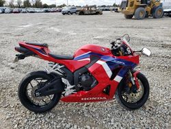 Salvage motorcycles for sale at Rogersville, MO auction: 2024 Honda CBR600 RR