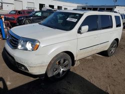 Salvage cars for sale at Riverview, FL auction: 2015 Honda Pilot Touring