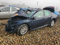 Salvage cars for sale at Ebensburg, PA auction: 2021 Toyota Camry LE