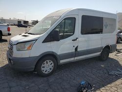 Salvage trucks for sale at Colton, CA auction: 2015 Ford Transit T-150