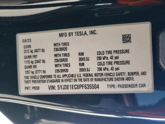 2023 Tesla Model 3