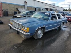 Salvage cars for sale at New Britain, CT auction: 1987 Ford Crown Victoria