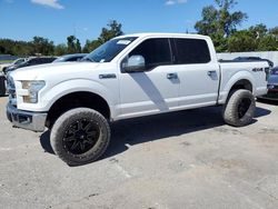 Carros dañados por inundaciones a la venta en subasta: 2017 Ford F150 Supercrew