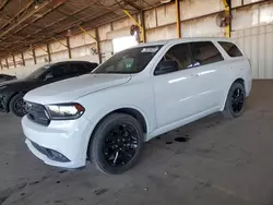 Dodge Durango sxt salvage cars for sale: 2018 Dodge Durango SXT