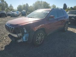 Salvage cars for sale at Portland, OR auction: 2020 Jeep Cherokee Latitude Plus