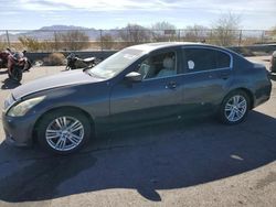 Salvage cars for sale at North Las Vegas, NV auction: 2011 Infiniti G25 Base