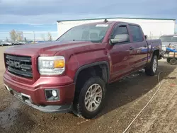 GMC Sierra k1500 sle salvage cars for sale: 2015 GMC Sierra K1500 SLE