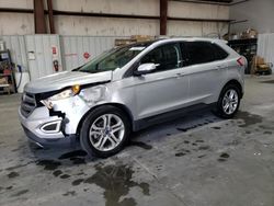 Salvage cars for sale at Rogersville, MO auction: 2018 Ford Edge Titanium