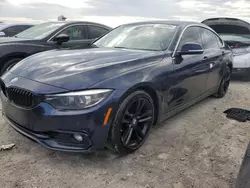 BMW 4 Series Vehiculos salvage en venta: 2019 BMW 430I Gran Coupe