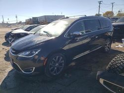 Chrysler salvage cars for sale: 2018 Chrysler Pacifica Limited