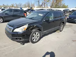 Subaru salvage cars for sale: 2010 Subaru Outback 2.5I Premium