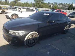 BMW salvage cars for sale: 2017 BMW 540 I