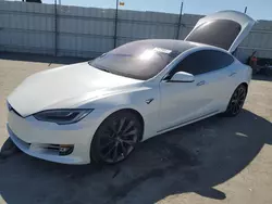 Salvage cars for sale at Antelope, CA auction: 2020 Tesla Model S