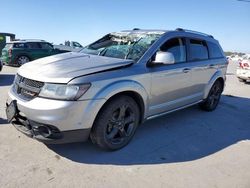 Salvage cars for sale at auction: 2018 Dodge Journey Crossroad