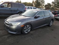 Honda salvage cars for sale: 2017 Honda Civic LX